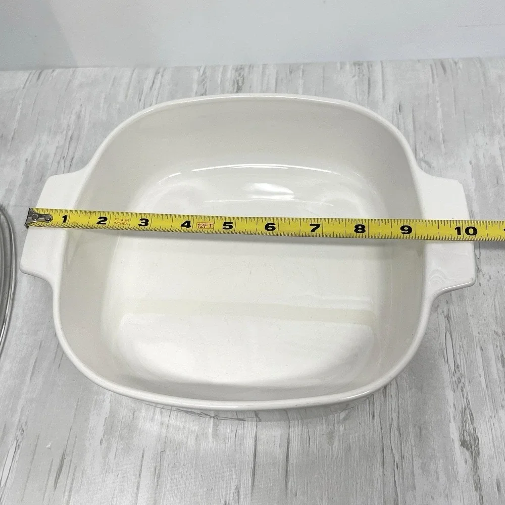 Vintage‎ Corning Ware Shadow Iris A-2-B Casserole 2 Liter With A-9-C Pyrex Lid